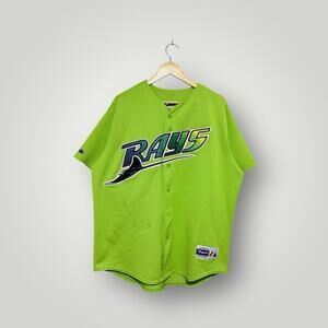 Vintage Tampa Bay Rays Neon Jersey XL Men’s Made in USA